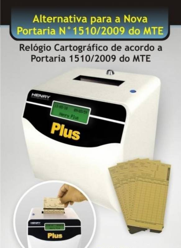 Alugar Relógios de Ponto Saúde - Locação de Relógio de Ponto Eletrônico