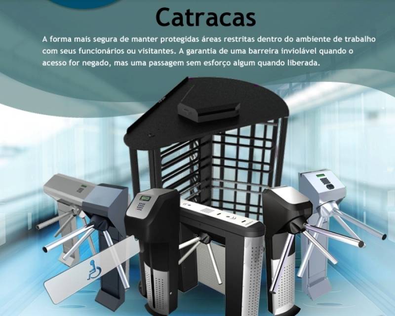 Catracas para Controle de Acesso José Bonifácio - Fabricante de Catracas